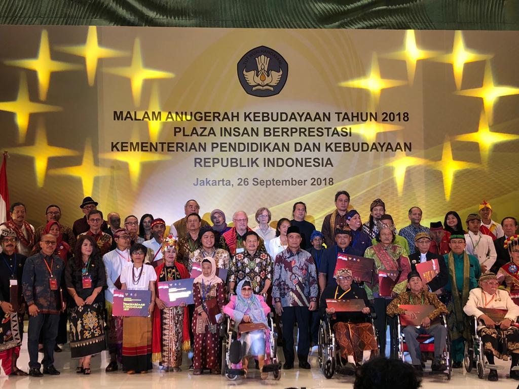 Remise du prix par le ministère de la culture indonésienne à la Communauté de Sant’Egidio pour la promotion du dialogue entre les religions et de la paix
